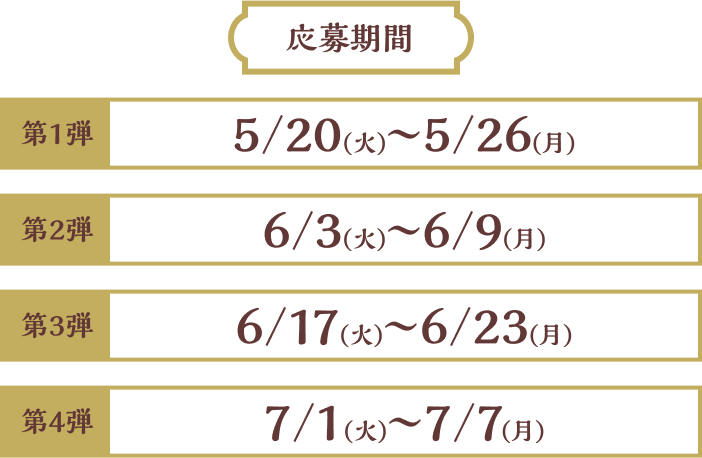 応募期間
